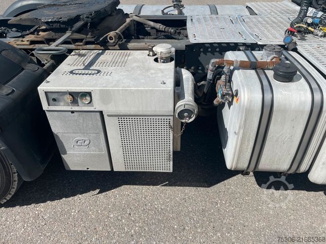 Hazardous materials truck DAF FT XF 460 SC, ADR, Kompressor, Kipp-/Schubboden