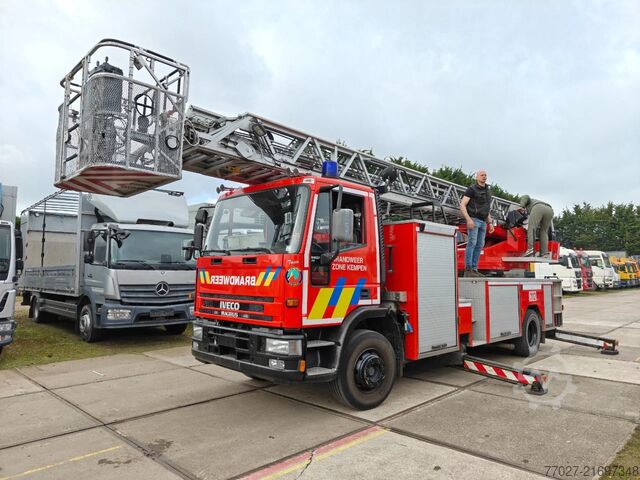 Fire engine Iveco Eurocargo 150E27 Magirus ladderwagen 30 meter