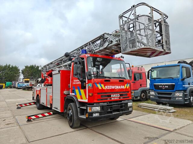 Fire engine Iveco Eurocargo 150E27 Magirus ladderwagen 30 meter