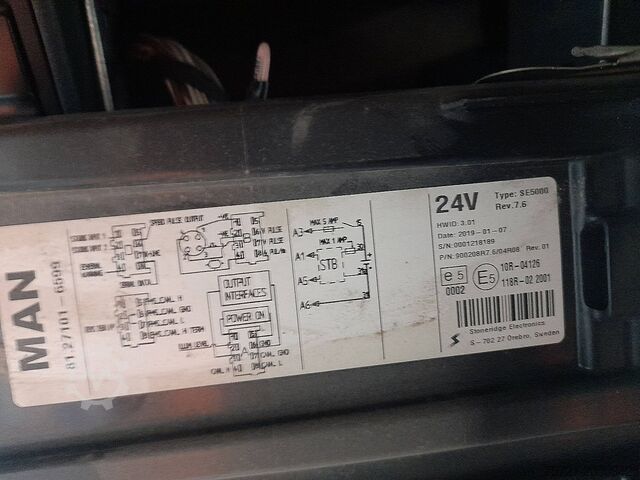 Estándar-SZM MAN 18.460 TGX kipphydaulik