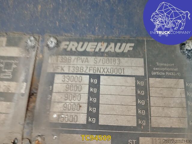 Plataforma remolque Fruehauf