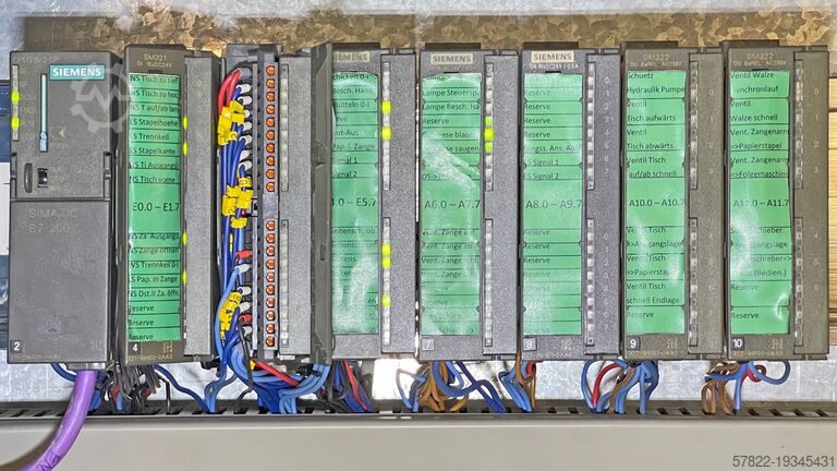 Sistema de re-apilado para papel y cartón Schneider Engineering AG 3544 and 3553