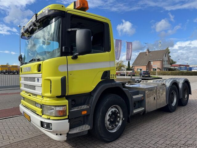 Estándar-SZM Scania P124 420, CA 6x4 NZ, Full Steel, Hubreduction, ...