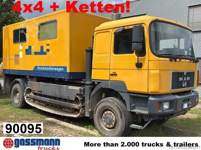 Özel amaçlı kamyon MAN FE 19.403 4x4 BB, Drucksondierwagen,