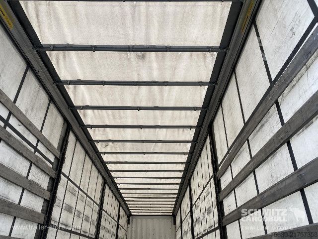 Open semitrailer with tarp Krone Semitrailer Curtainsider Standard