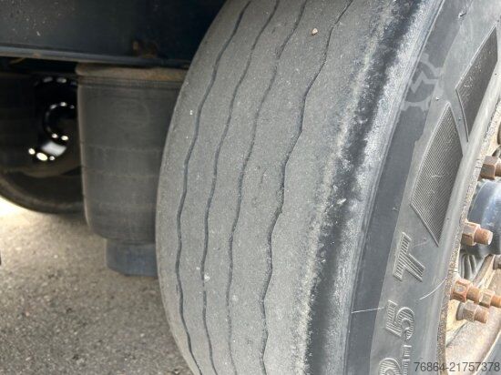 Brandalı açık yarı römork KRONE SD 24 TAUTLINER, BPW-ACHSEN,  LIFTACHSE, EDSCHA-VERDECK