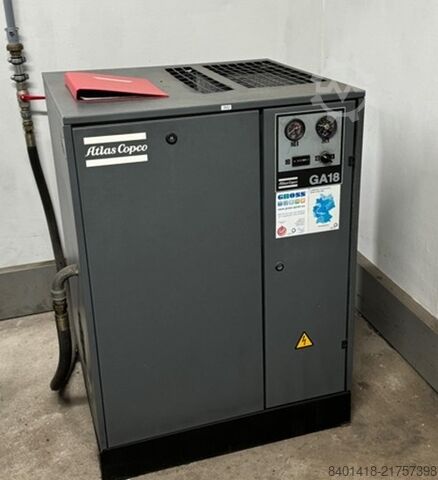 šroubový kompresor Atlas Copco GA26VSD+ GA18 SP + FX11