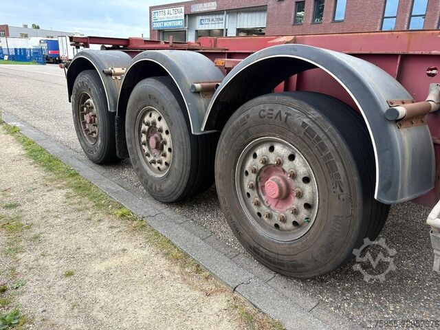 Transport de conteneurs Van Hool 3B0070 20FT Kipper-Tip chassis / HATZ diesel en...