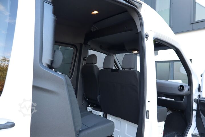 Dobbelkabine varevogn med 6 sæder Mercedes-Benz Sprinter 315CDI GPS-CAM-AIRCO-AUTO-Trek