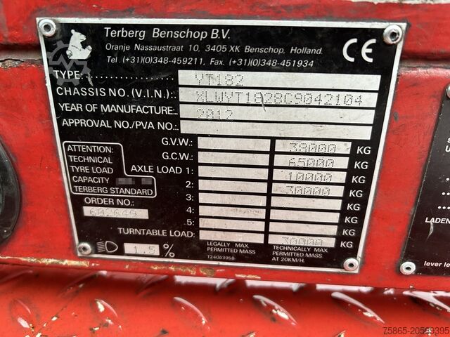 Estándar-SZM Terberg YT 182 Terminal Tractor / Airco / Allison