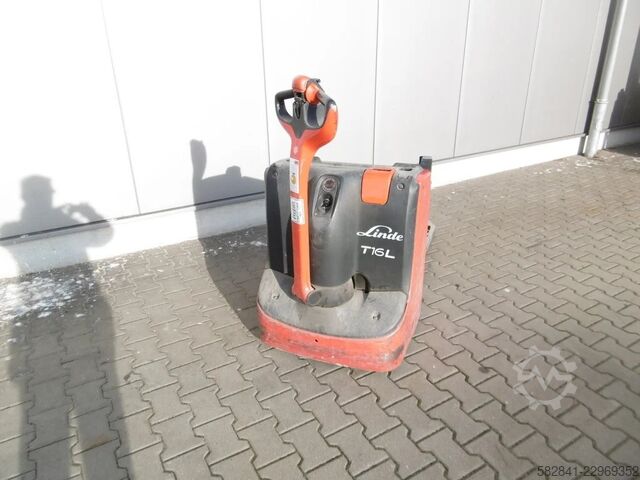 Elektrikli alçak paletli transpalet LINDE T 16 L