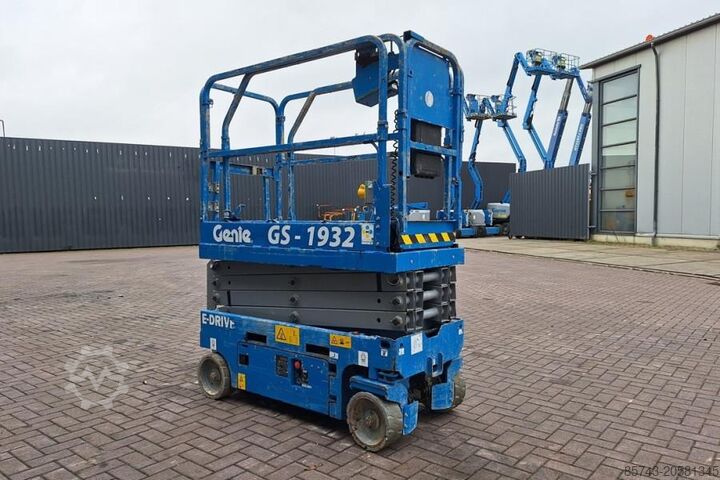 Sakselevator Genie GS1932 E-Drive Several In Stock, 8m Working Height