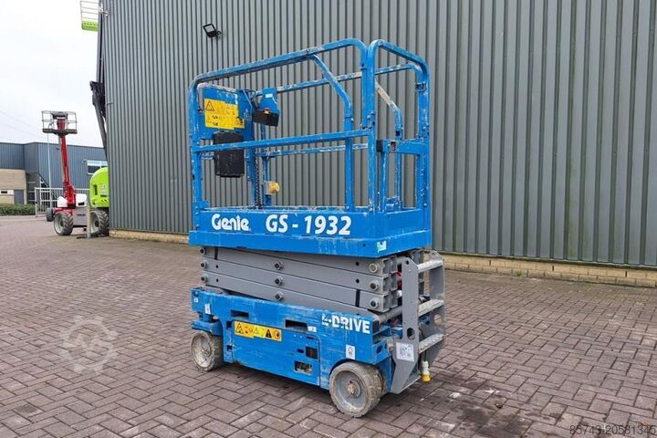 Sakselevator Genie GS1932 E-Drive Several In Stock, 8m Working Height