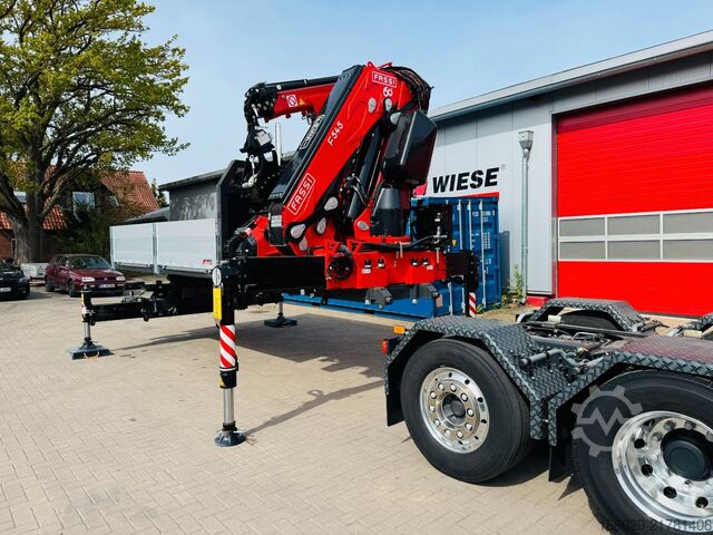 Autokran VOLVO FH500 6x2 Wechselsystem mit F545RA.2.27 L214