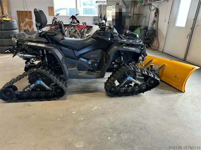 CAN-AM Outlander 1000 Max XTP with track kit, plow and sa Can-am Outlander 1000 Max XTP with track kit, plow and sa