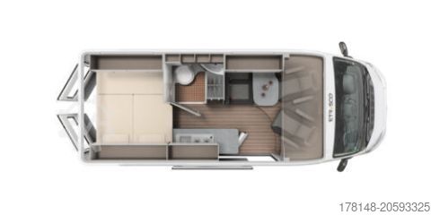 Obytný vůz Etrusco CV 600 DB