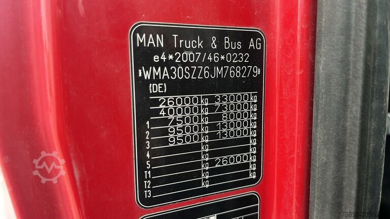 Kipper MAN TGS 33.500 (NEW ENGINE)