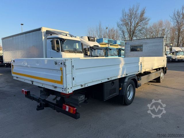 Ladbil med lad MERCEDES-BENZ ATEGO 1527 L Pritsche 7,20 m*3-Sitzer+ 2 X AHK