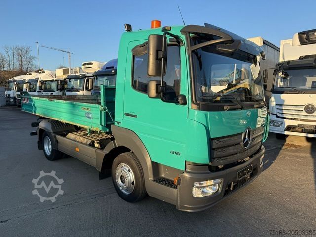 Tipvogn varebil MERCEDES-BENZ ATEGO 818K Kipper Meiller 3-Seiten* AHK 2x KLIMA