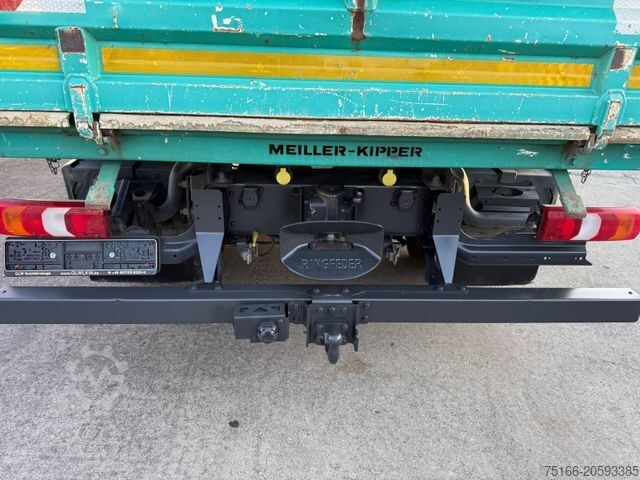 Tipvogn varebil MERCEDES-BENZ ATEGO 818K Kipper Meiller 3-Seiten* AHK 2x KLIMA