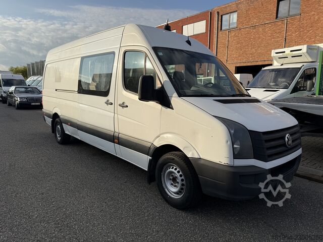 Panelvan VW crafter 2.0tdi 136pk dubbel cabine
