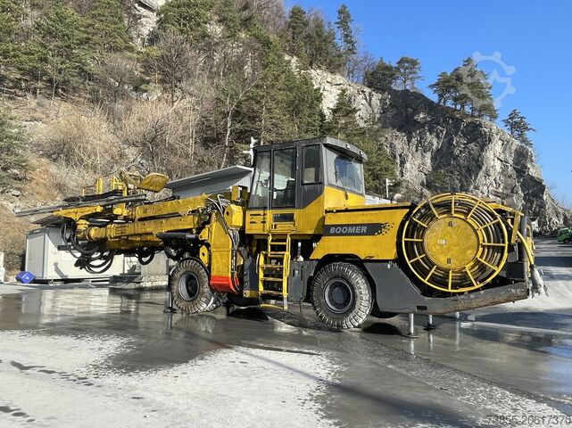 Drill Atlas Copco Boomer XE3C with COP 1838, very good condition, one defect (EPIROC)
