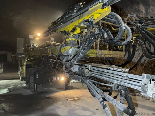 Drill Atlas Copco Boomer XE3C with COP 1838, very good condition, one defect (EPIROC)