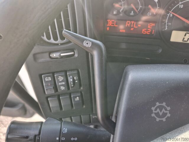 Flatbed truck with tarpaulin REANAULT D26 WIDE 380 - 6X2 - E6 - RETARDER