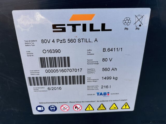 Targoncák, homlokvillás targonca STILL RX60-25 - nur 2.505 h