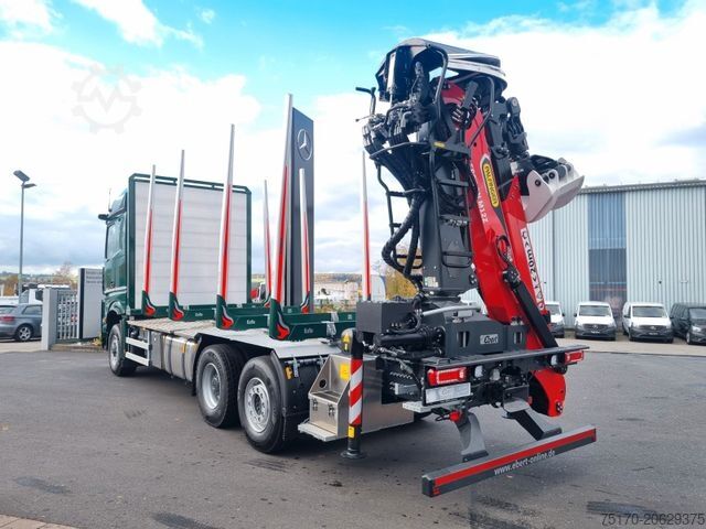 Houttransportwagen MERCEDES-BENZ Arocs 2551 L 6x2/4 HAD Palfinger Epsilon TZ12