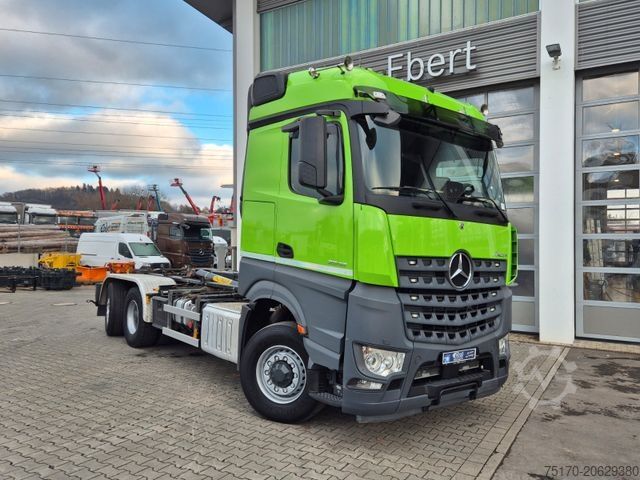 Haakarm vrachtwagen MERCEDES-BENZ Arocs 2548 L 6x2/4 HAD Palfinger T20A AHK