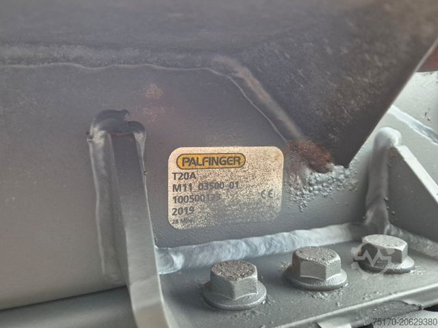 Haakarm vrachtwagen MERCEDES-BENZ Arocs 2548 L 6x2/4 HAD Palfinger T20A AHK