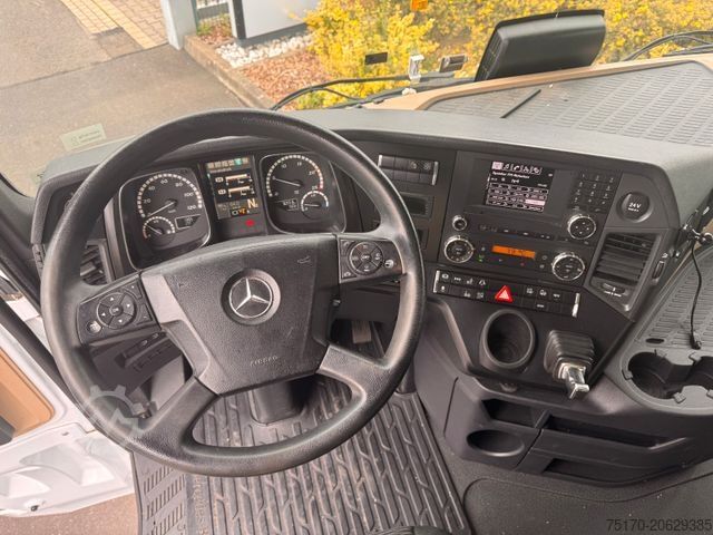 Plattewagen met zeil MERCEDES-BENZ Actros 2542 LnR 6x2 Retarder Standklima