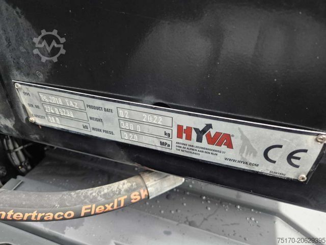 Kippers vrachtauto MERCEDES-BENZ Arocs 2543 L 6x2/4 Hiab TS 2018 TAZ Funk