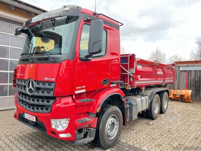 Trójstronna wywrotka MERCEDES-BENZ Arocs  2648 6x4 Dautel Bordmatik Retarder