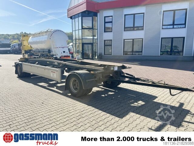 Afzetcontainer-aanhangwagen Hüffermann HSA 20.70 Schlittenabroller
