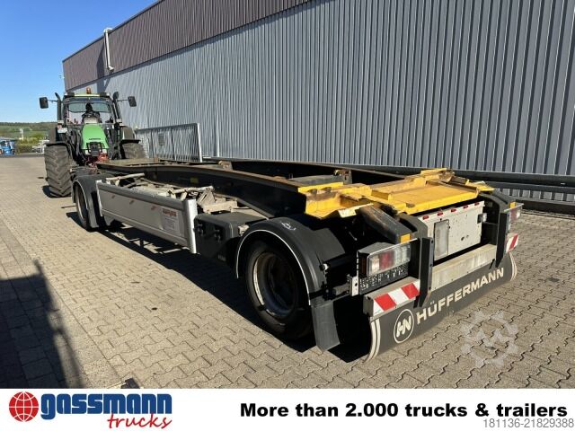 Afzetcontainer-aanhangwagen Hüffermann HSA 20.70 Schlittenabroller