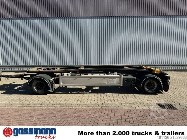 Afzetcontainer-aanhangwagen Hüffermann HSA 20.70 Schlittenabroller