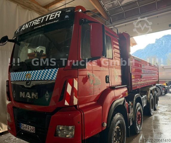 Trójstronna wywrotka MAN TGS 35.500 / 8X4 / Meiller Bordmatik