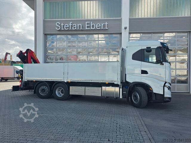 Trailer πλατφόρμας Iveco X-Way AD280X49Y Palfinger PK 19.001 SLD5 Funk
