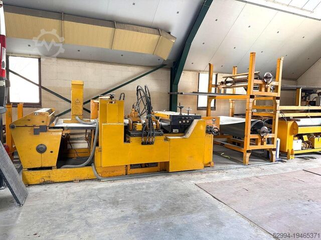 Linii de derulare +/sau de rulare Ras Decoil / cut to length 1500 x 2 mm