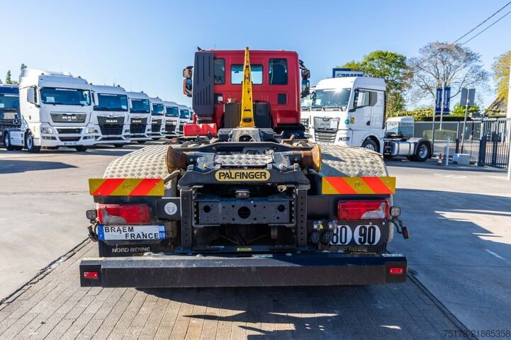 System med krogarm IVECO 420X-WAY+6X4+AMPLIROLL PALF 20T