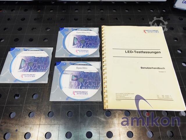 Sistema completo Instrument Systems LED-Messlabor CAS140C, LEDGON 100, Ulbrichtkugel