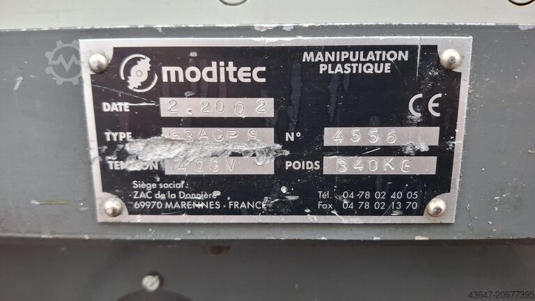 Kværn, shredder, Moditec G3 ACPS Moditec G3 ACPS