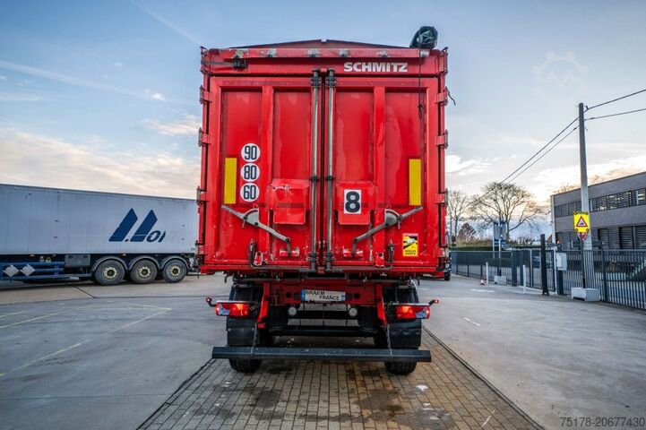 Kipper SCHMITZ ALU-52m3 (GRAIN/CEREALIERE/GETREIDE)+BACHE