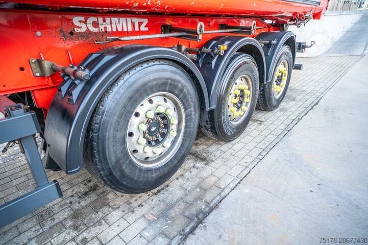 Kipper SCHMITZ ALU-52m3 (GRAIN/CEREALIERE/GETREIDE)+BACHE