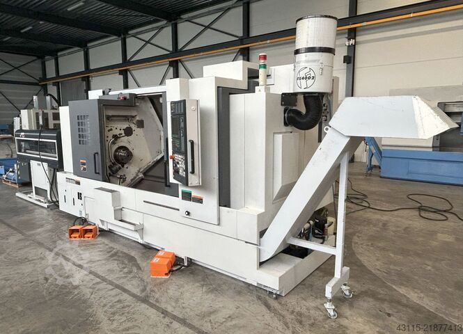 Torno CNC com eixo Y, acionado. Semana Mori Seiki NL 2500 SY / 1250