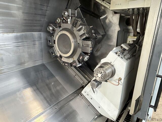 Torno CNC com eixo Y, acionado. Semana Mori Seiki NL 2500 SY / 1250