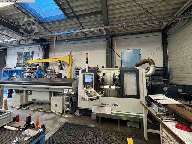 Centro di tornitura e fresatura CNC SPINNER TTS 65 Triplex