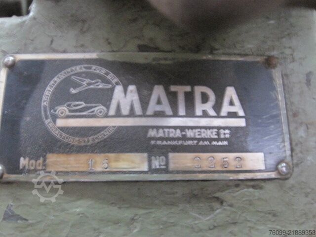 Matra bruska na ventily Matra Ventilschleifmaschine mit Doppelkonus-S.